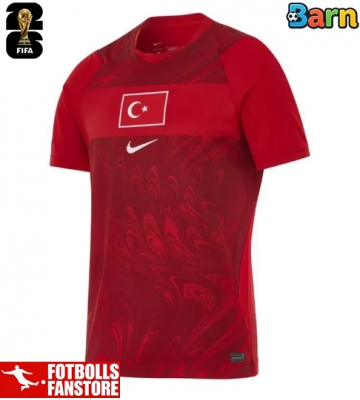 Turkiet Hemmatröja Barn VM 2026 Kortärmad (+ Korta byxor)